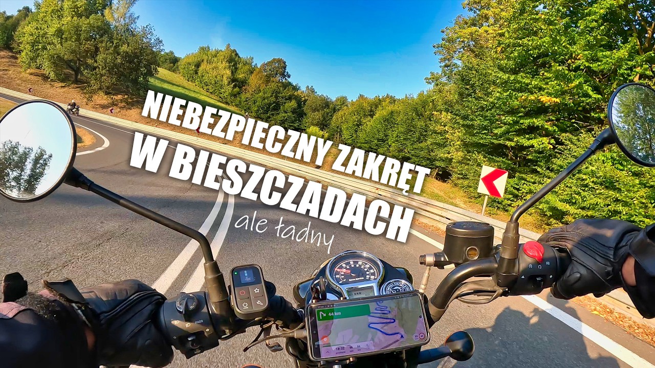 Zemsta Biesa? Anomalia? Niebezpieczny zakręt w Bieszczadach!