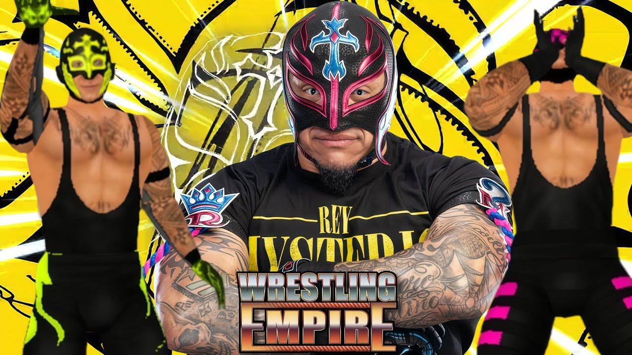 How to Make Rey Mysterio IN WRESTLING EMPIRE 