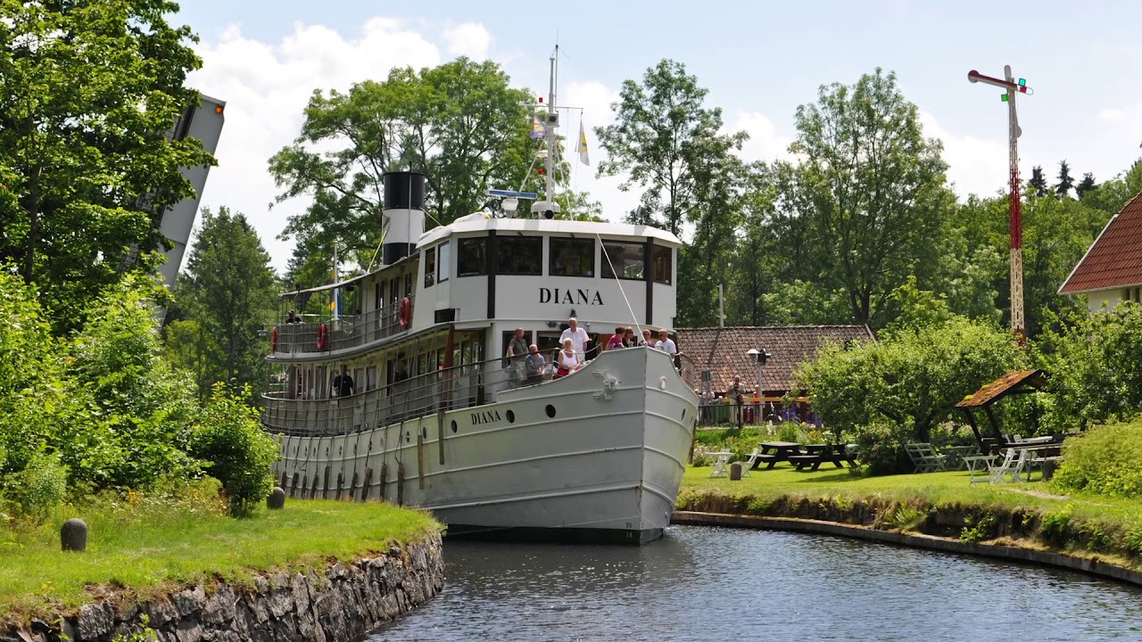 Forsvik sluss - G&ouml;ta Kanals h&ouml;jdpunkt - trailer