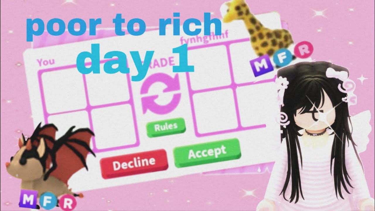 Poor to rich: day 1 xD