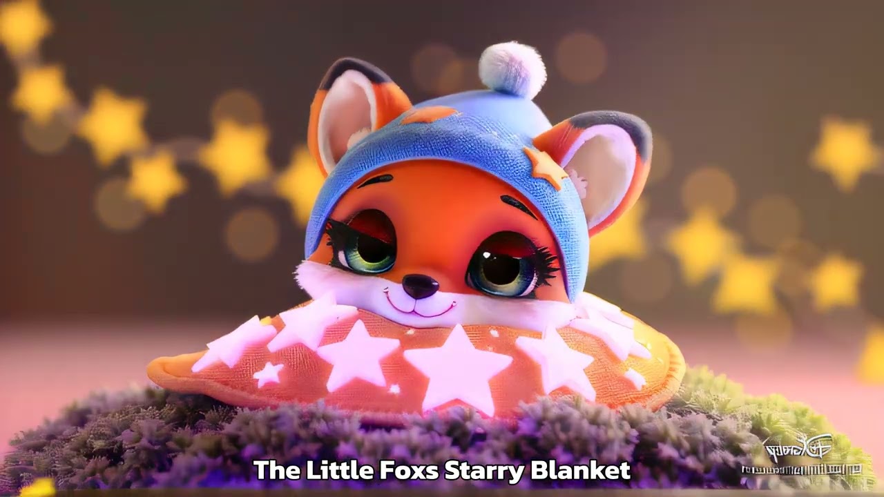 The Little Fox's Starry Blanket | Lullaby for Babies 🌙