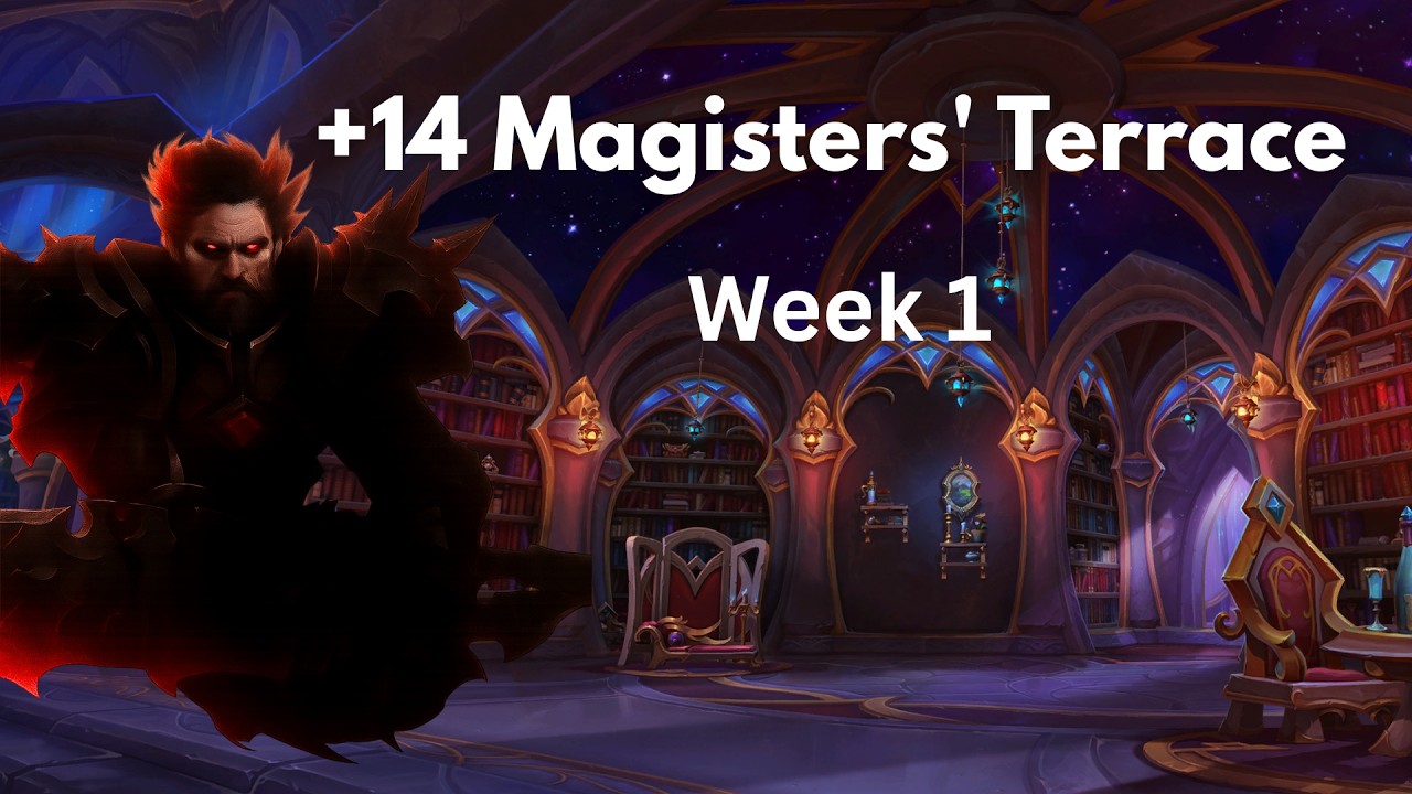 Blood Death Knight Mythic+ | +14 Magisters' Terrace | Season 1 Midnight