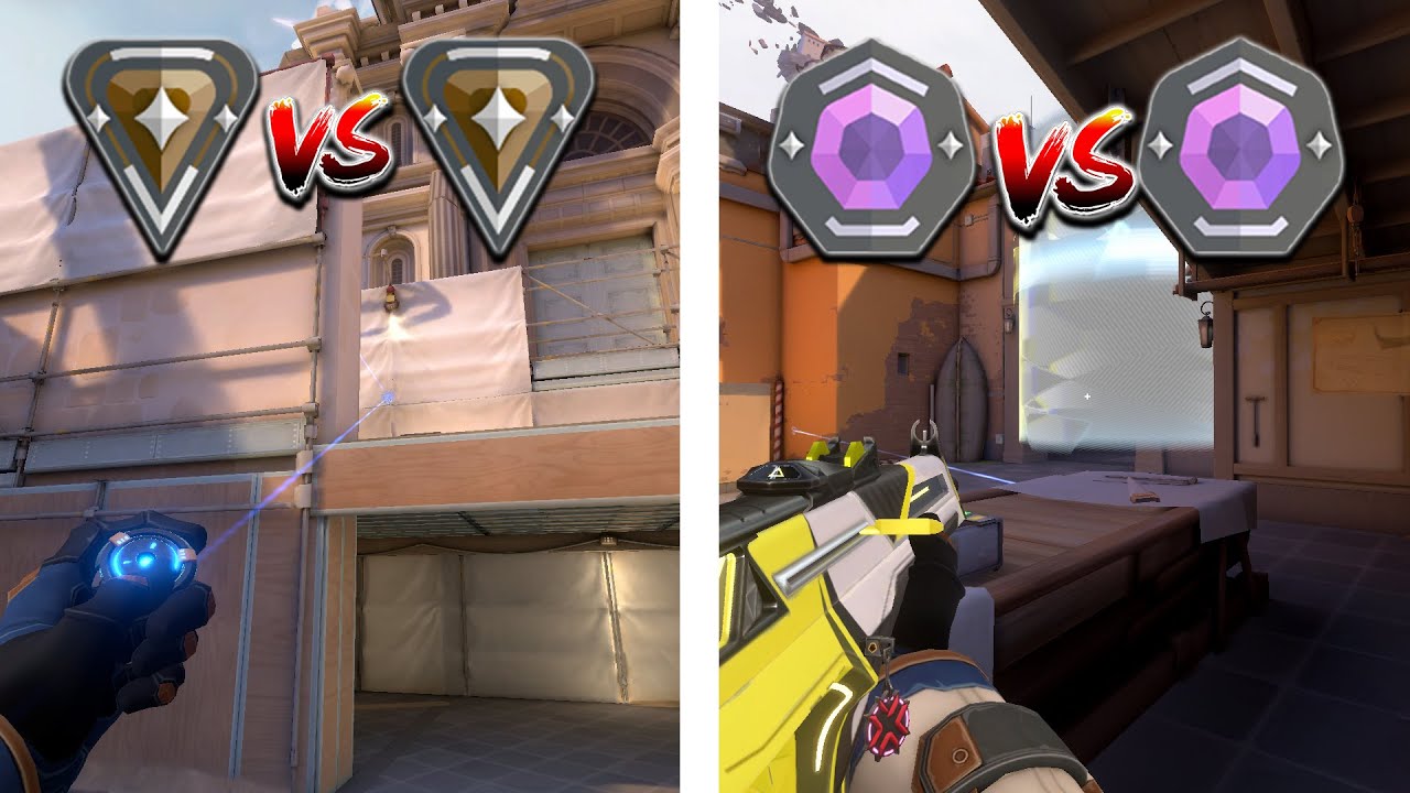 ESPERIMENTO 1vs1 TRA BRONZI E DIAMOND. I RANK CONTANO DAVVERO? | VALORANT ITA