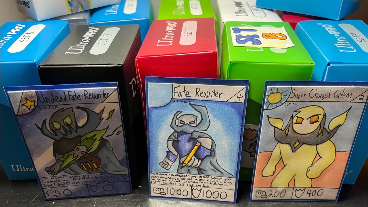 Homemade tcg: Every Card Sets 6-11 (Dimension Battles)
