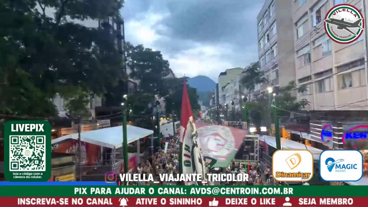 AO VIVO BLOCO MÁQUINA TRICOLOR - DIRETO DE FRIBURGO