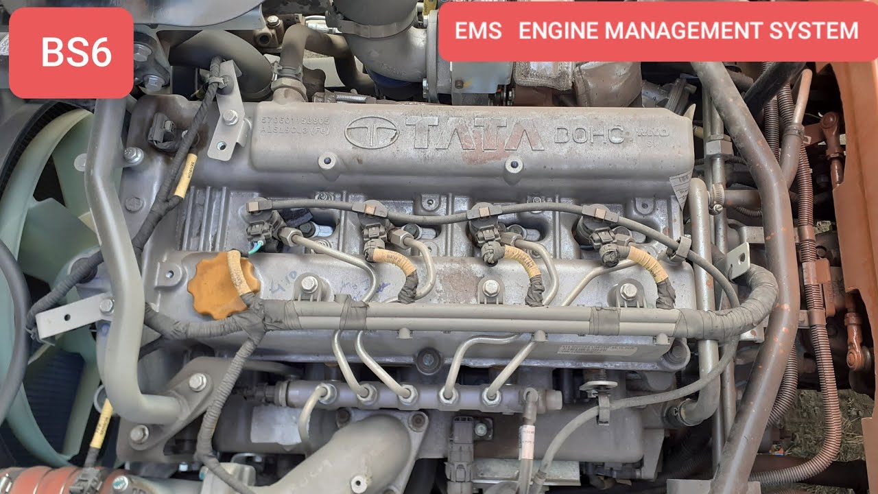 bs6 engine technology. engine management system.tata bs 6 3.3 ltr.