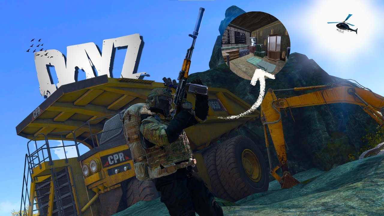 TRANSFORMEI UM CAMINHÃO GIGANTE NA MELHOR BASE QUE JA FIZ NO DAYZ