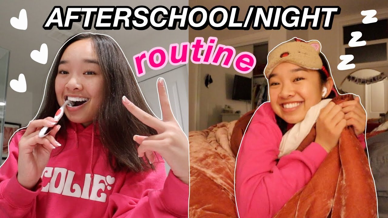 AFTERSCHOOL/NIGHT ROUTINE 2021 | Nicole Laeno