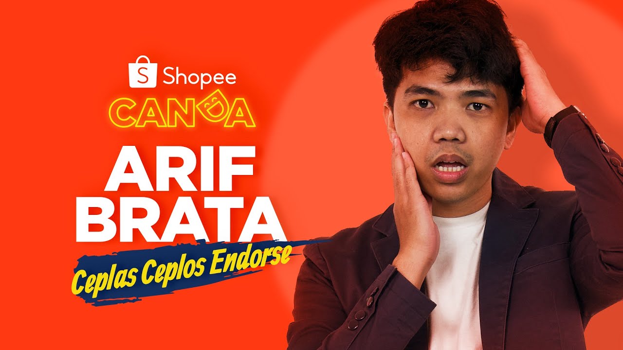 Stand up Comedy - Arif Brata: Ceplas-Ceplos Endorse | Shopee Canda