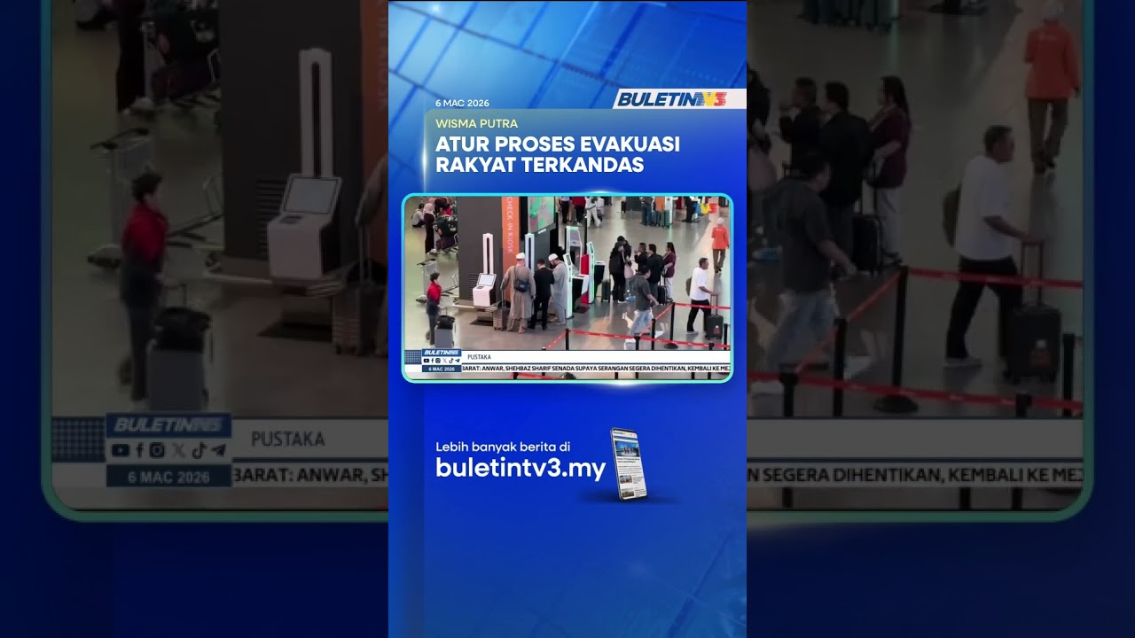 PERANG ASIA BARAT | Wisma Putra Atur Proses Evakuasi Rakyat Malaysia Terkandas