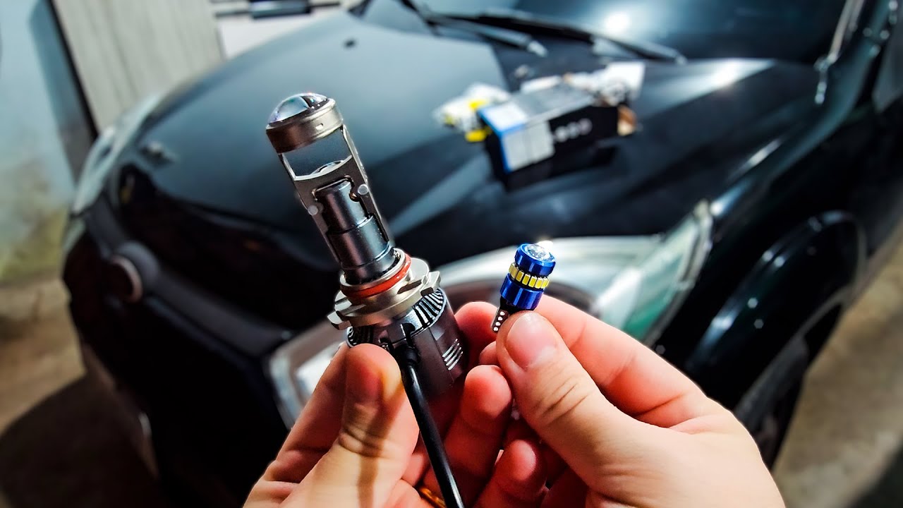 Melhorando a iluminação do Ford Fiesta com LED's do Aliexpress