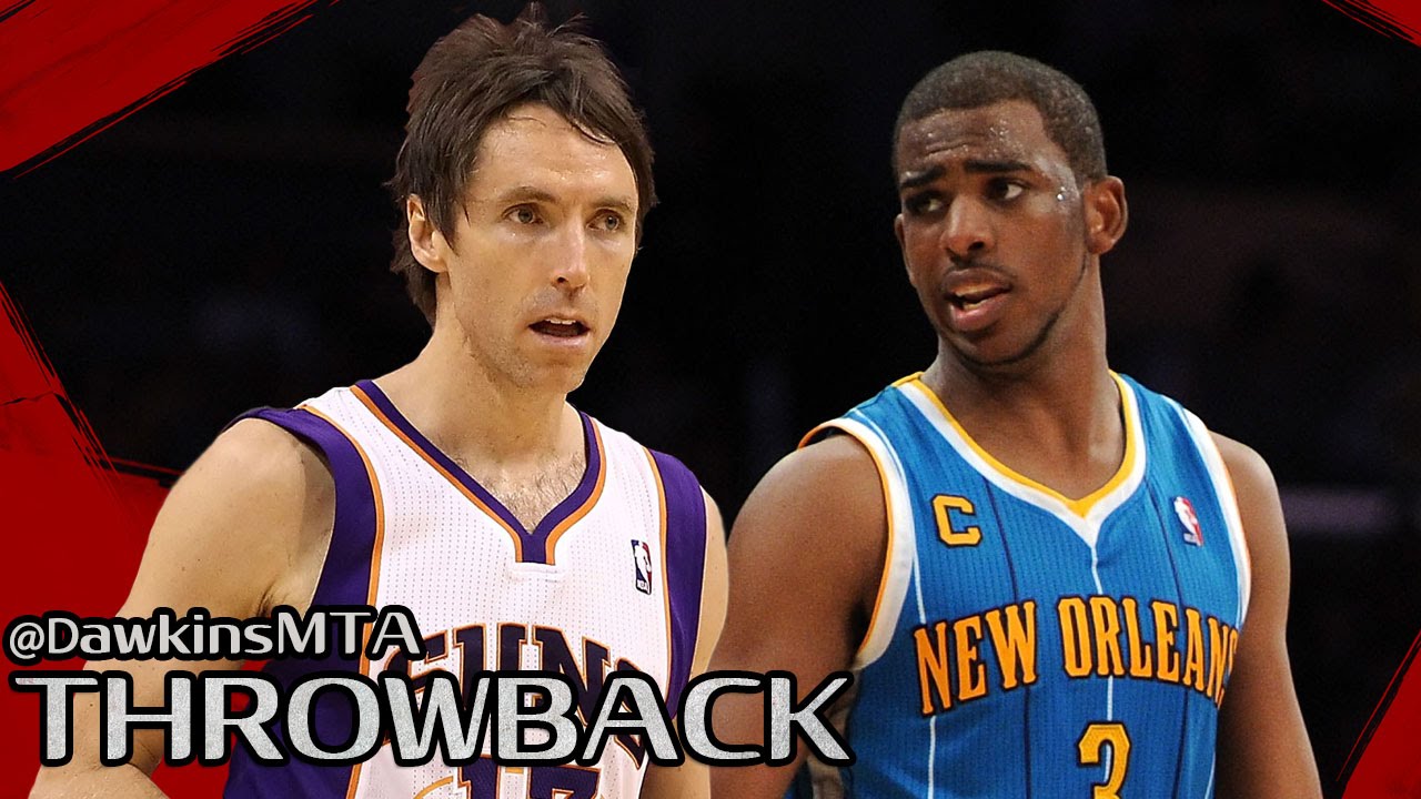 Chris Paul vs Steve Nash Full LEGENDARY PG Duel 2008.02.06 - 74 Pts, 21 Dimes Combined!