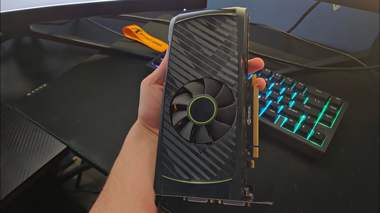 Putting to gather a graphics card