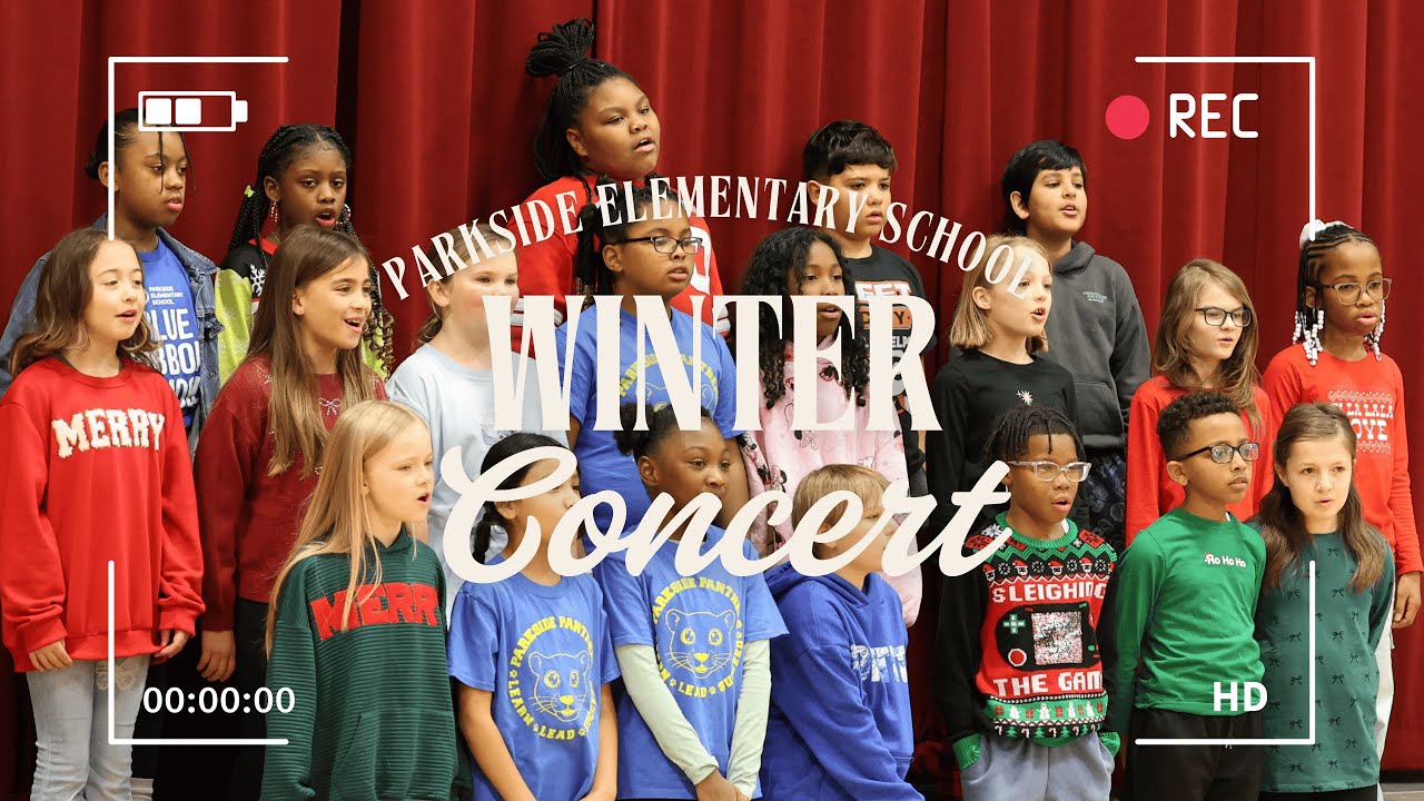 Parkside Elementary School Winter Concert (December 9, 2025)
