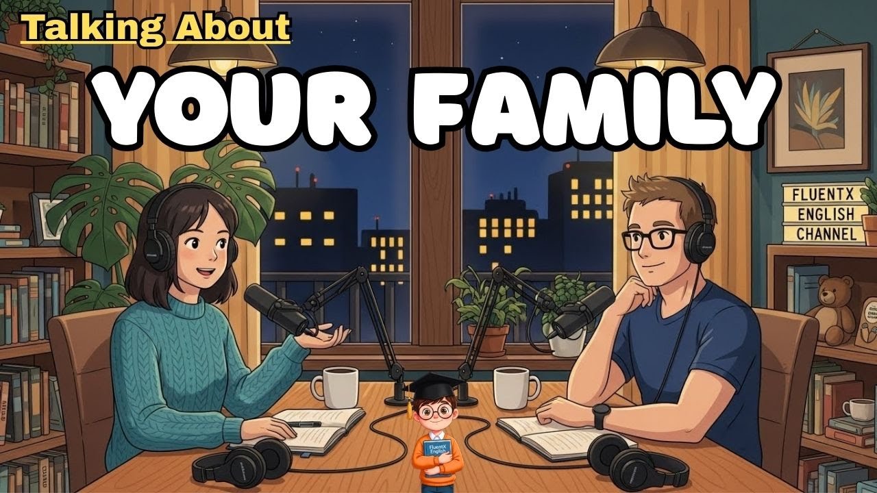 Lets Talk About Your Family and Background Confidently | Daily English Conversation