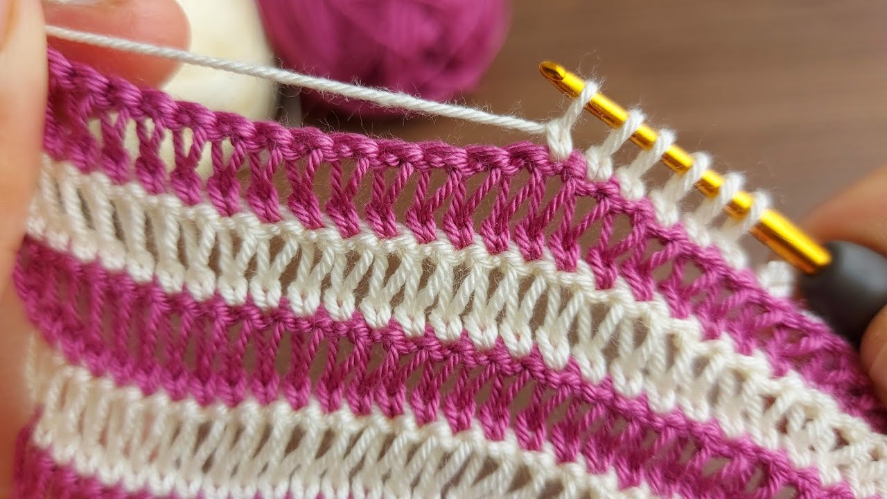 Super Easy Crochet Knitting - Tığ İşi Çok Güzel Örgü Modeli