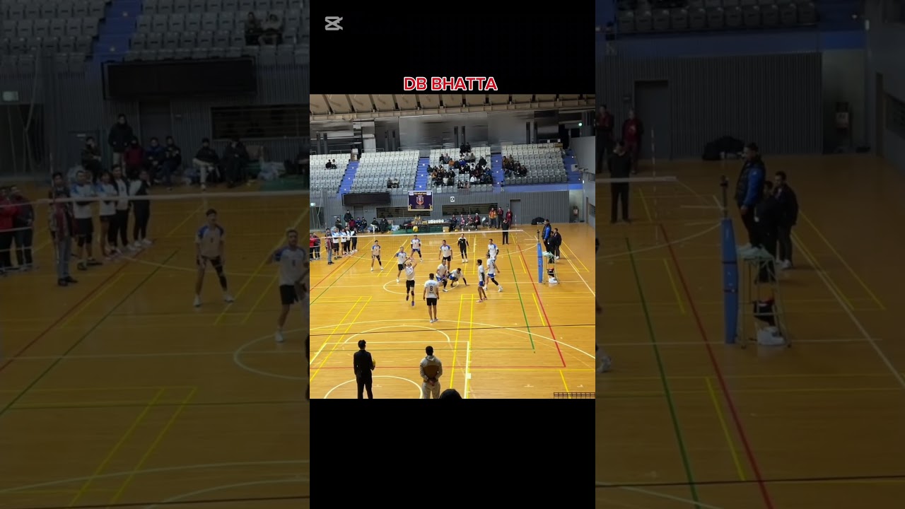 DB BHATTA 🇳🇵 POWERFUL SPIKE #sportsequipment #volleyballspiketrainingdrills #volleyball