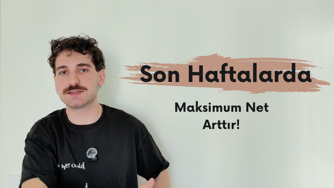 YKS'de Dereceler Son Haftalarını Nasıl Değerlendirdi? | Stres, Tekrarlar, Denemeler