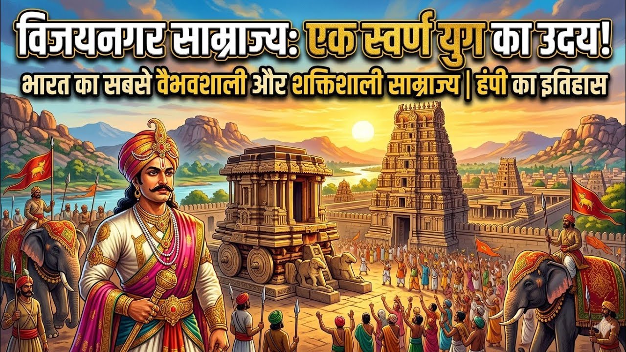 दक्षिण भारत का स्वर्ण युग: विजयनगर साम्राज्य की पूरी कहानी @Examtaiyaरी