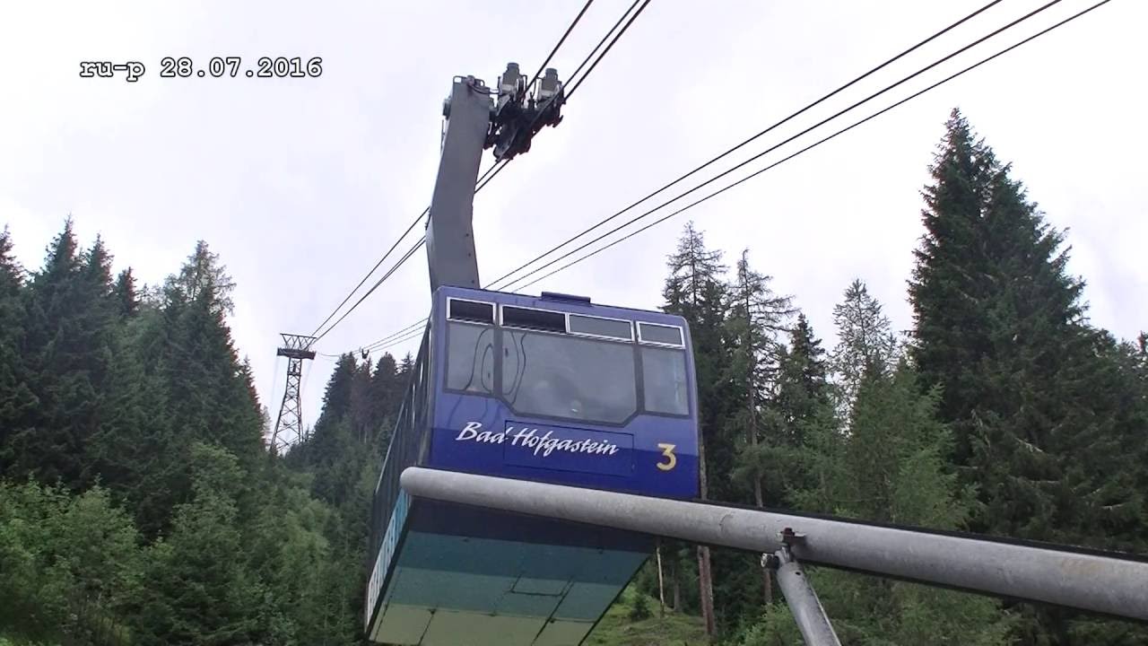 Schlossalmbahn über Bad Hofgastein (2D-Version)