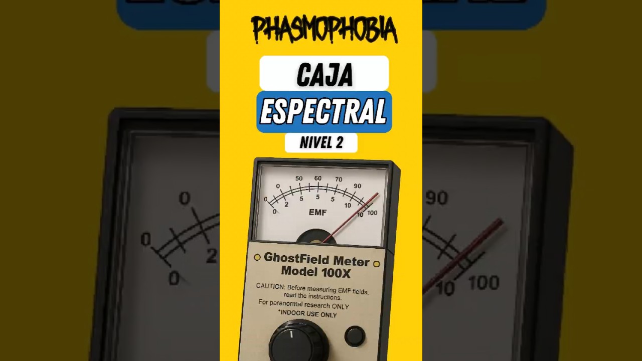 Medidor EMF nivel 1  #phasmophobia