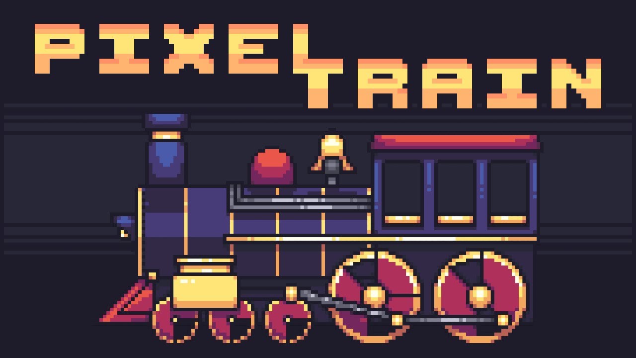 Pixel Art Train (Timelapse + Commentary)