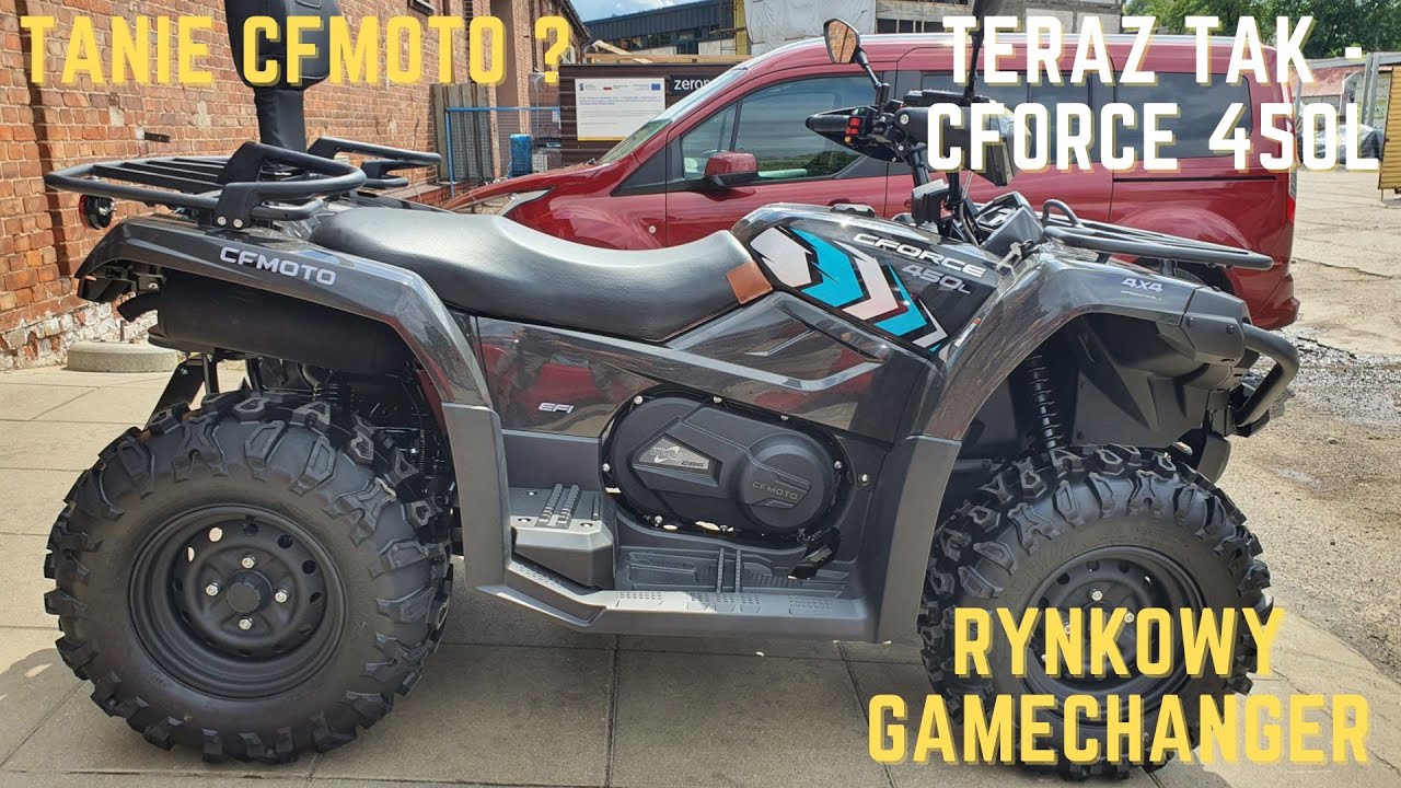 Czy nowy quad CFMOTO może być tani? Teraz tak - CForce 450L