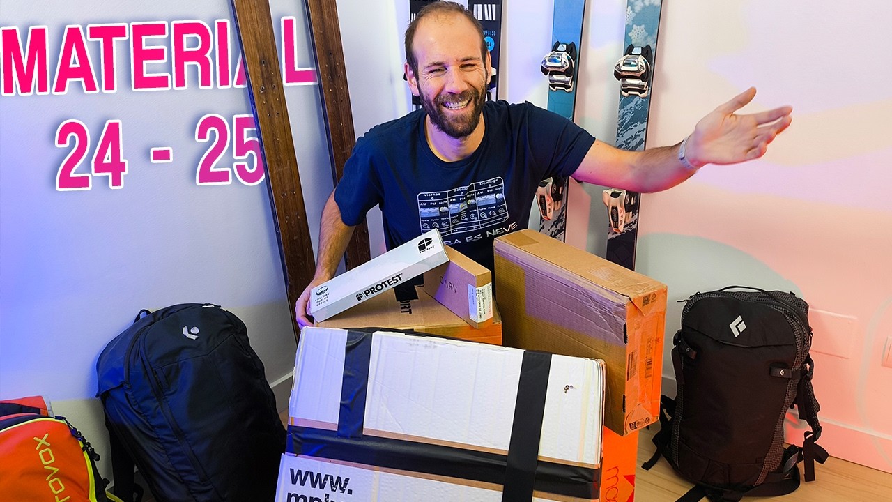 Unboxing de Material de Esquí | Lo que voy a probar temporada 24  - 25