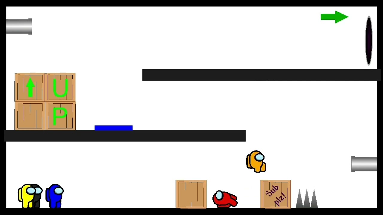 Among Us Obstacle Course Ep. 2 | Stickman Animation | Stick Nodes Animation