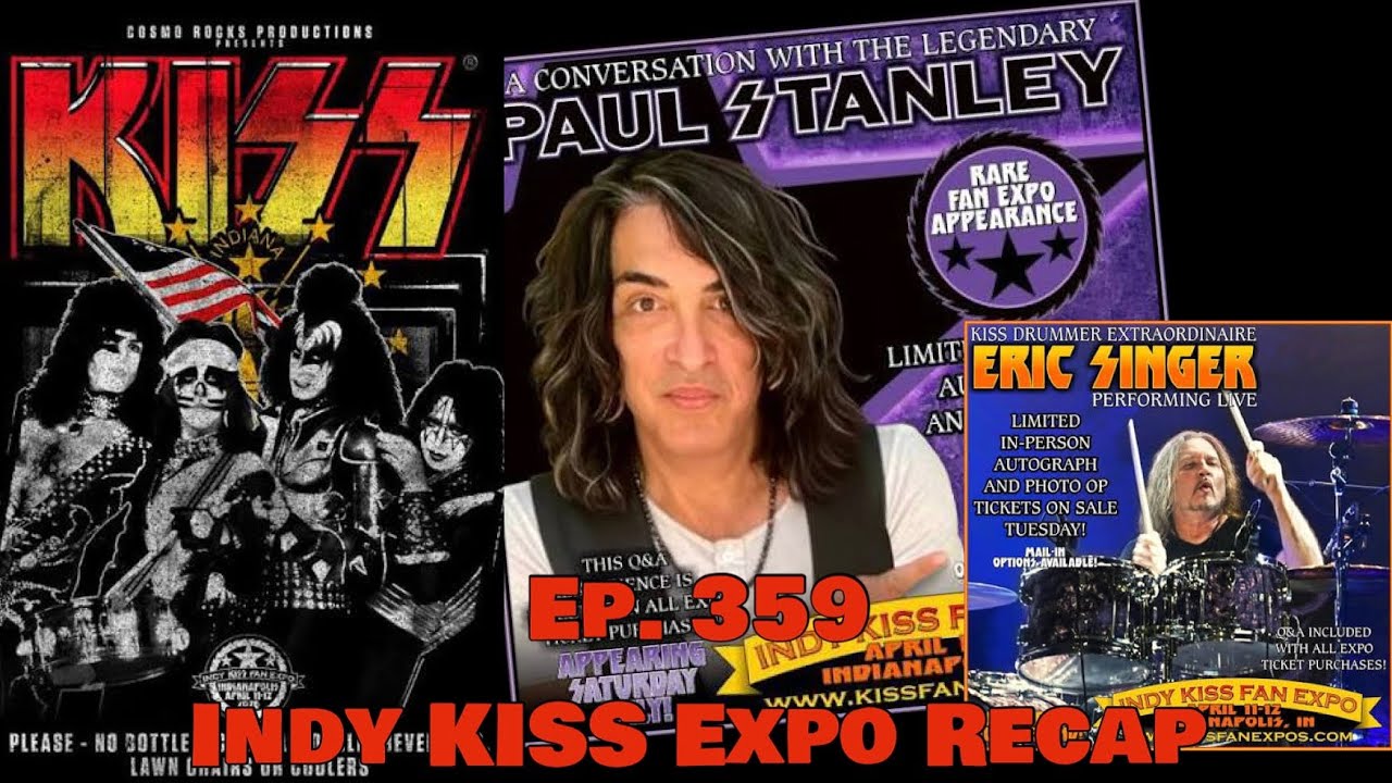 Обзор KISS 2026 на выставке Indy Expo: выходные с Полом Стэнли, Эрик Сингер, Индианаполис | Эпизо...