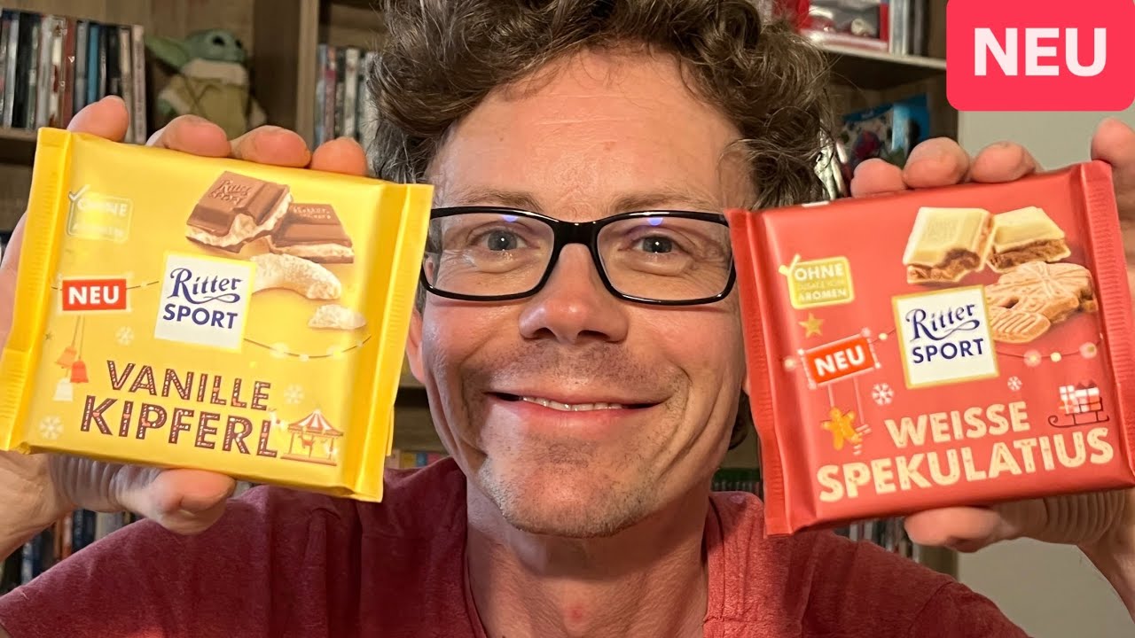 Ritter Sport Vanille Kipferl & Wei&szlig;e Spekulatius im Test!