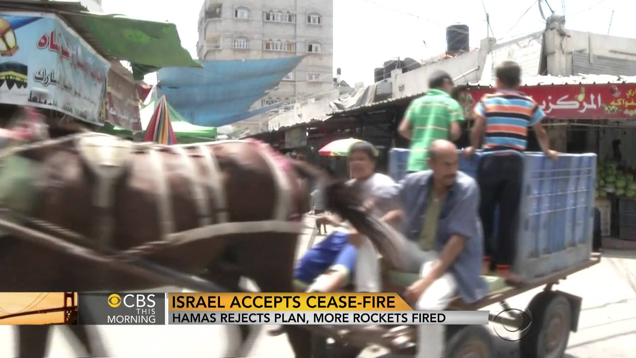 Israel accepts ceasefire while Hamas appears to reject plan
