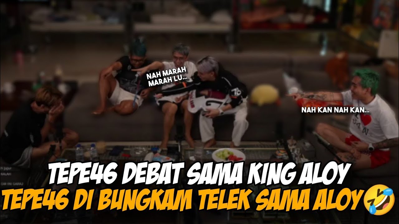 TEPE46 DEBAT SAMA KING ALOY🤣 ALOY MENANG TELEK BUNGKAM MAS PHEY🤣 #marapthon3 #aloy