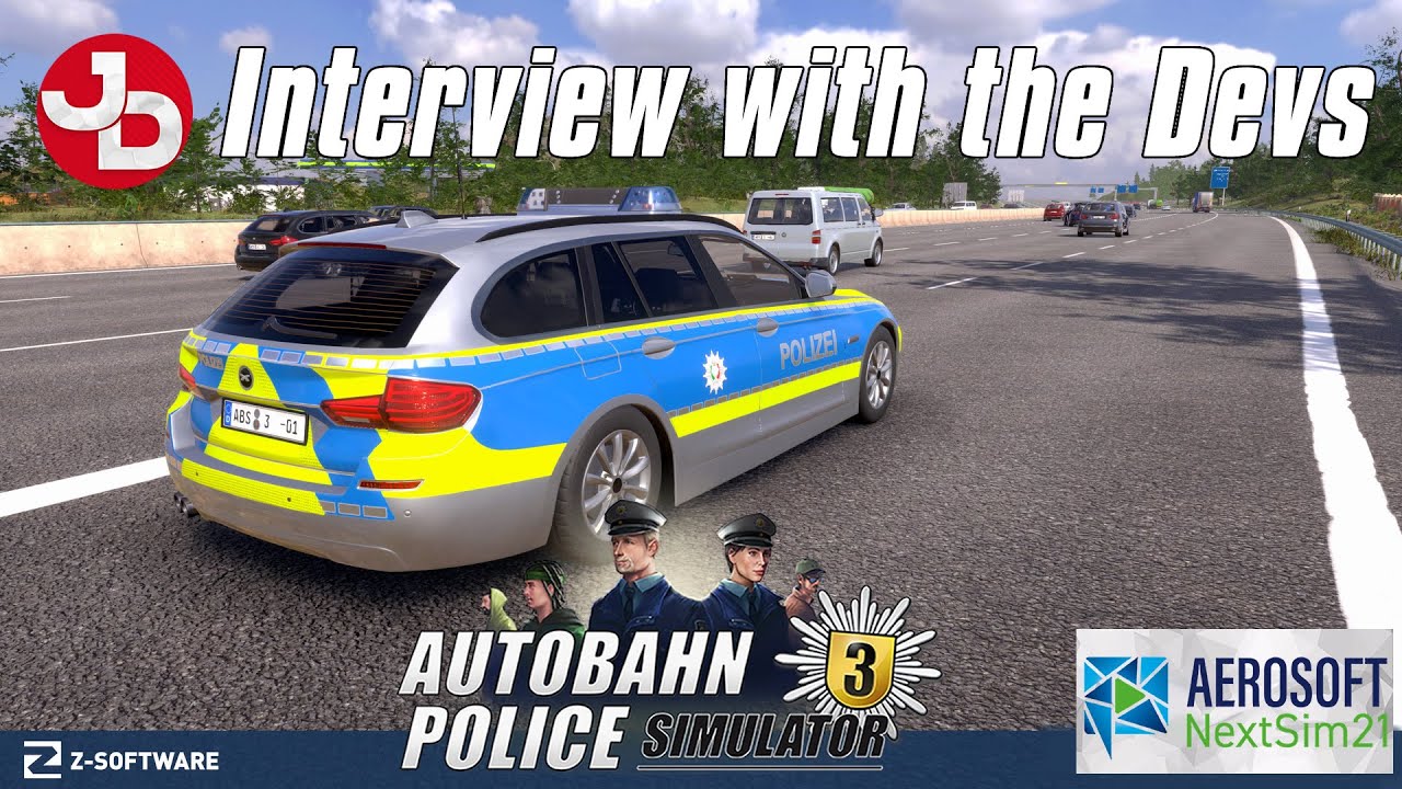 #NextSim21 GAMESCOM 2021 - Interview with Z-Software developers - Autobahn Police Simulator 3