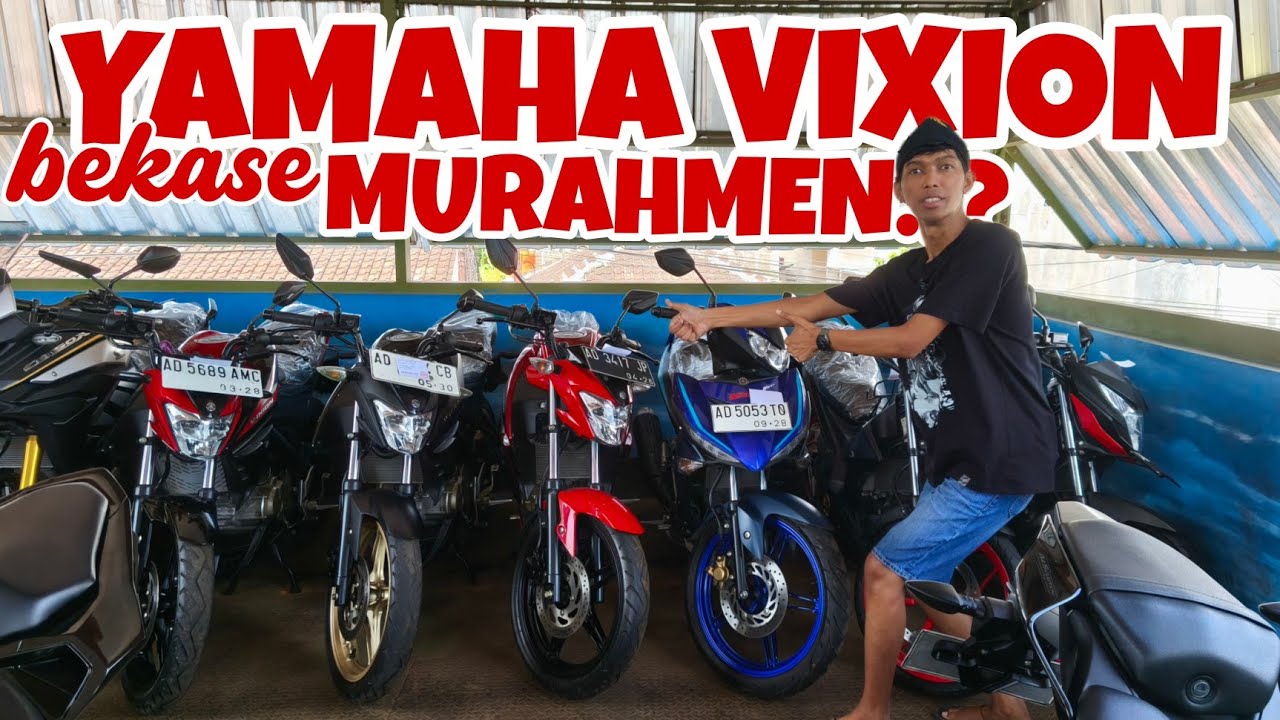 KOK BEKASE MURAHMEN!? YAMAHA VIXION - motor bekas murah - ANEKA JASA MOTOR SOLO 