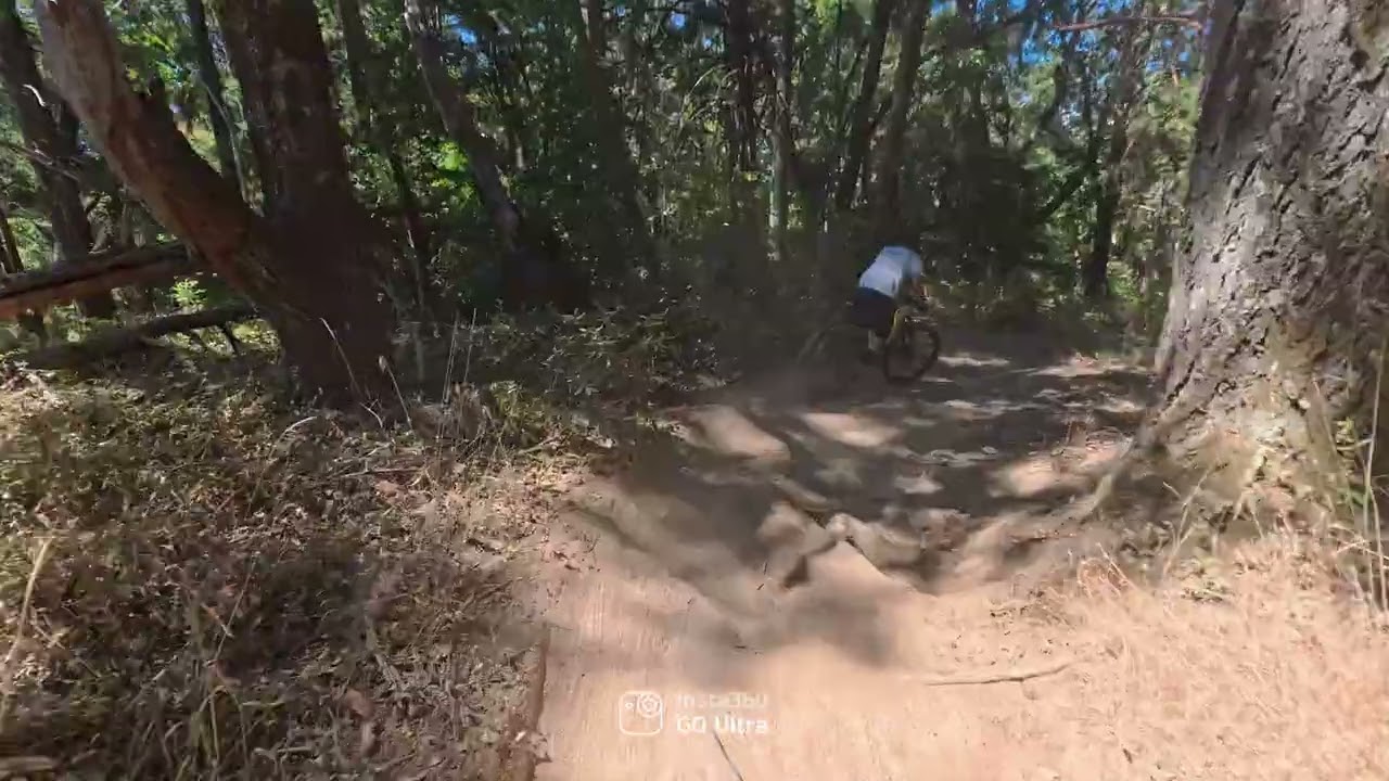 Insta360 Go Ultra first try. #mtb #mountainbiking #cycling #insta360 #actioncamera 
