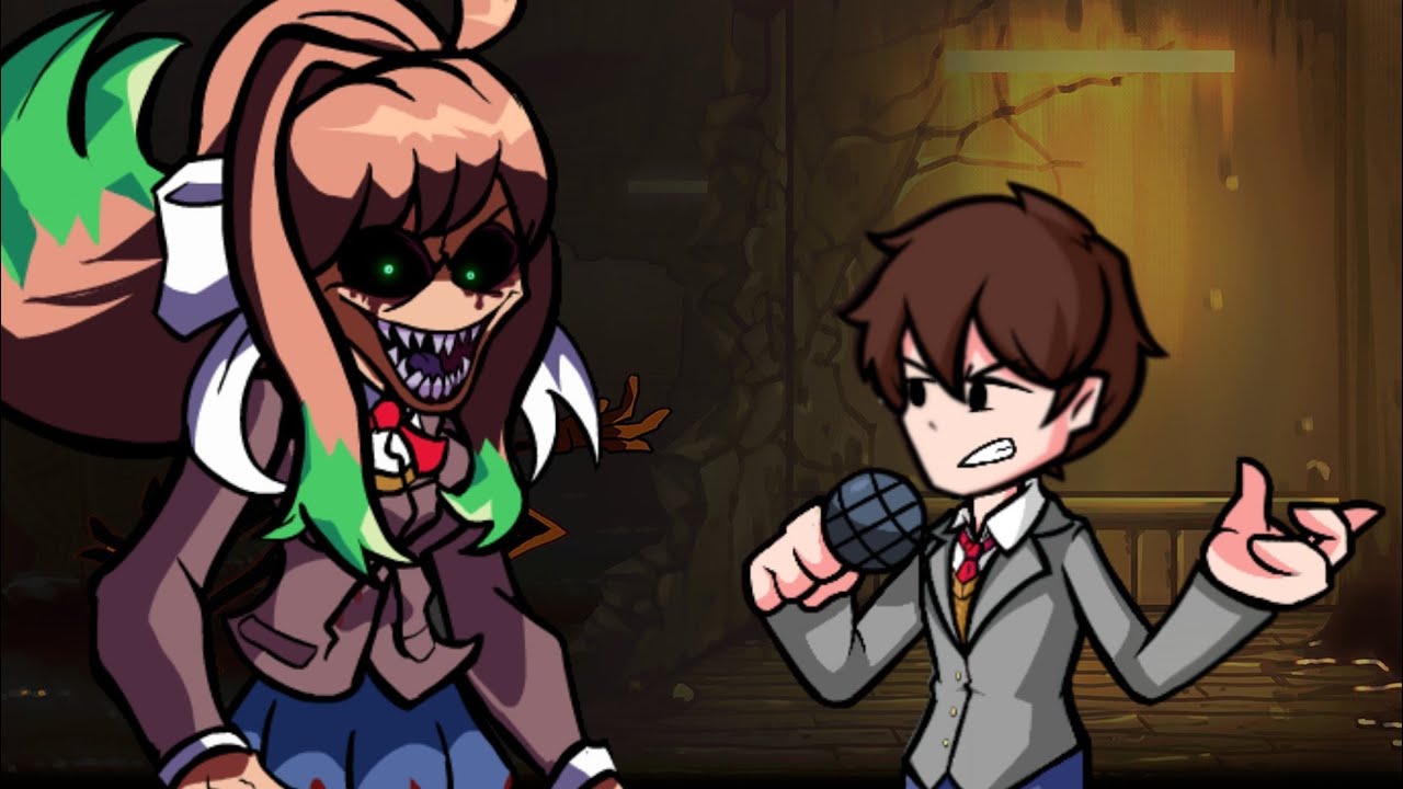 Moninka V2 | Monika.EXE And MC Sing Last Reel (Remastered)