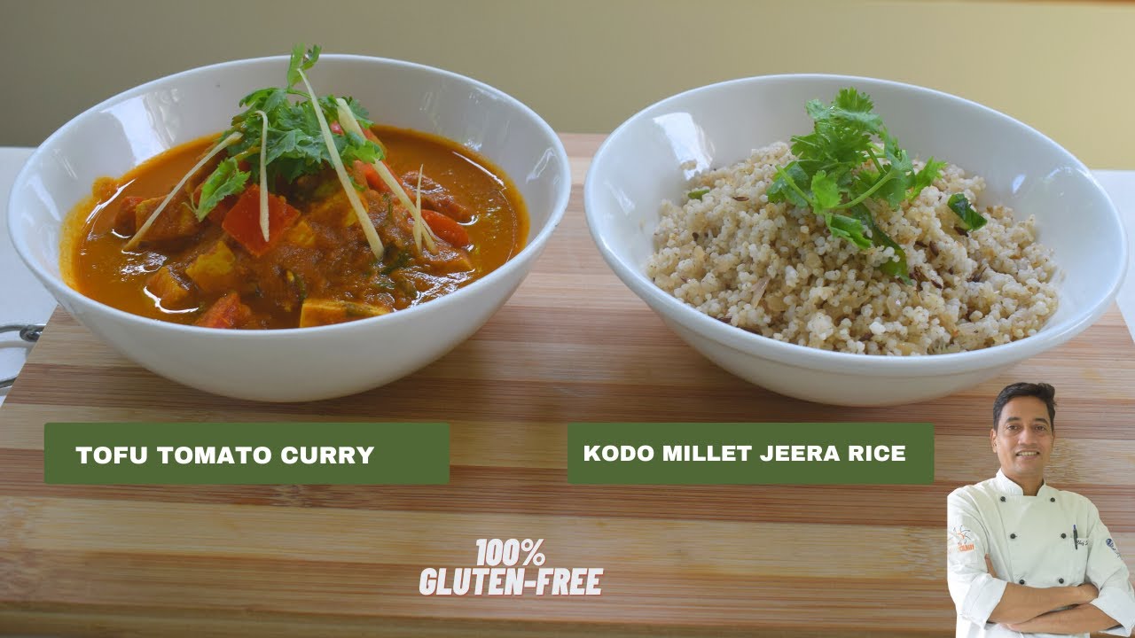 How to Make Kodo Millets Jeera Rice  | Tofu Curry | Millet Recipes for Weight loss  | Chef Sahajan