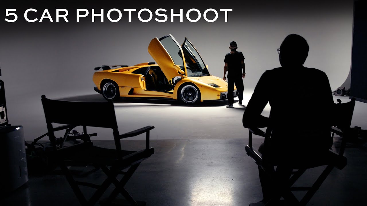 Automotive Photography Masterclass! Jeremy Cliff + Diablo GT, Bugatti EB110, & More!