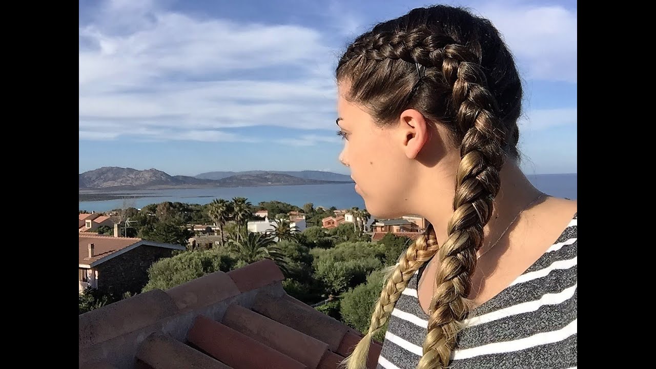 DUTCH BRAID YOUR OWN HAIR BEGINNERS•