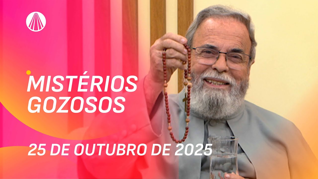 Ter&ccedil;o de Aparecida com Pe. Antonio Maria - 25 de outubro 2025 [Mist&eacute;rios Gozosos]