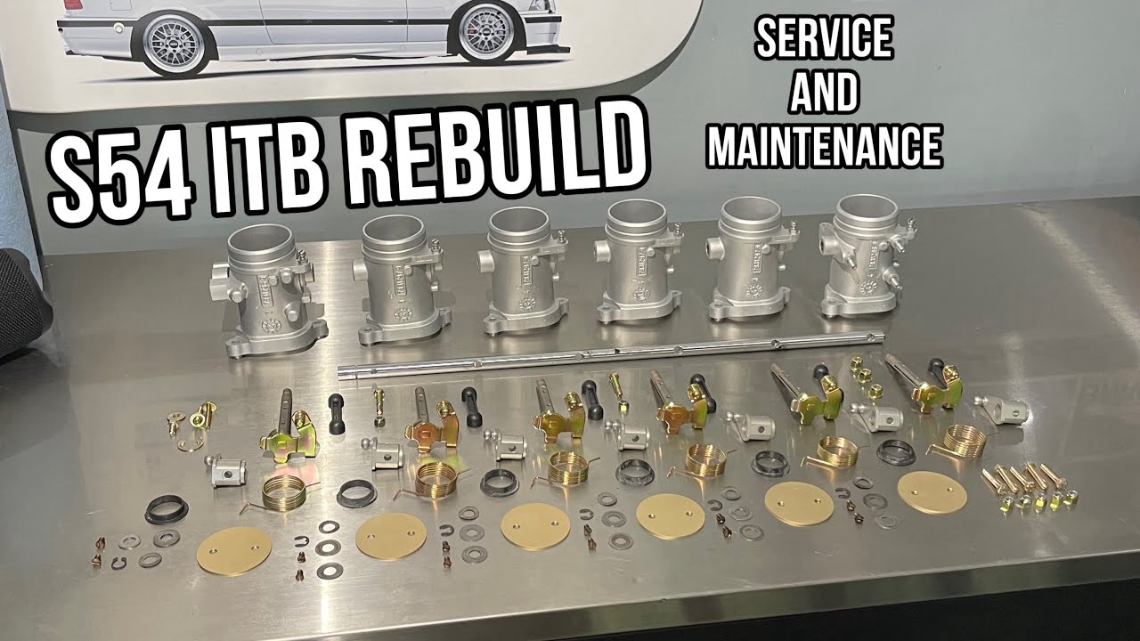 BMW S54 ITB REBUILD: Individual Throttle Body Service and Maintenance