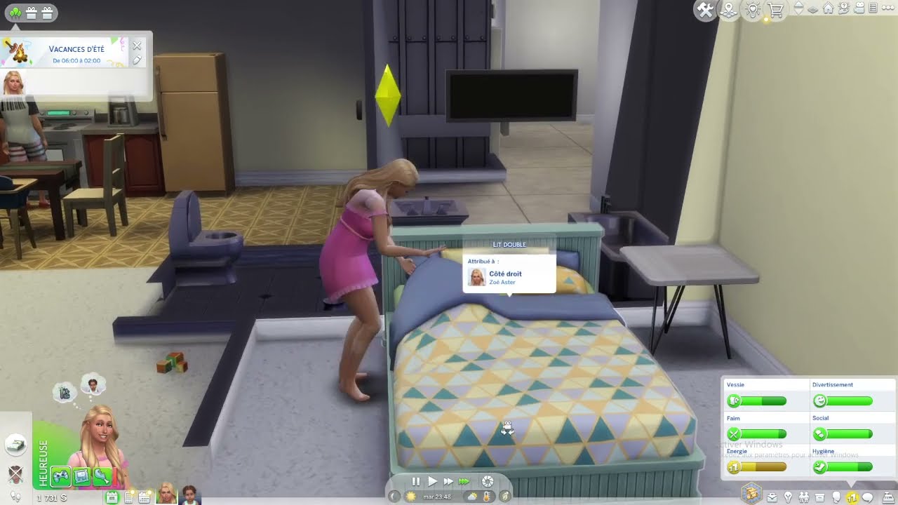 Sims 4 | Zoé devient jeune adulte (EP 17)