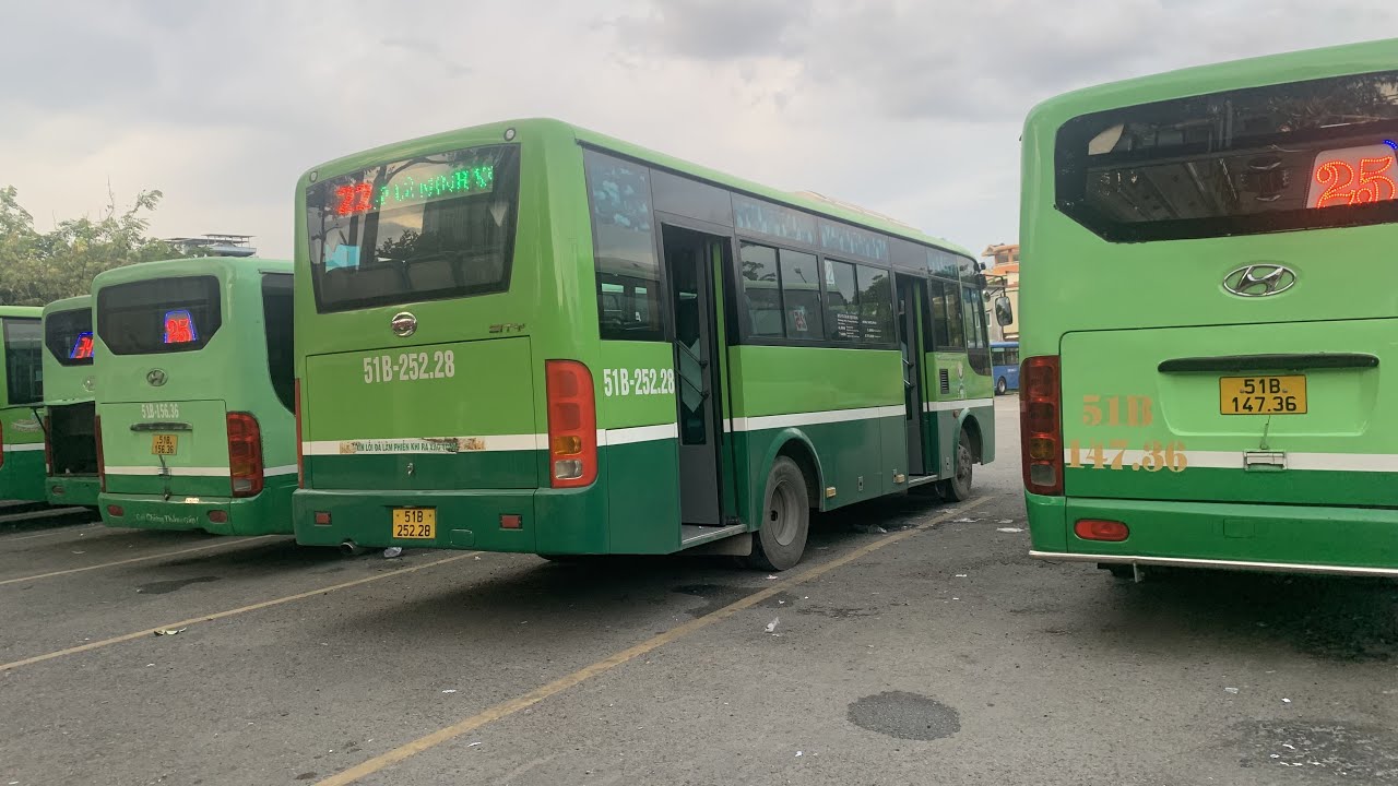 Full hành trình lượt về xe buýt tuyến 22 TP.HCM (từ KCN Lê Minh Xuân về Bến xe buýt Quận 8)