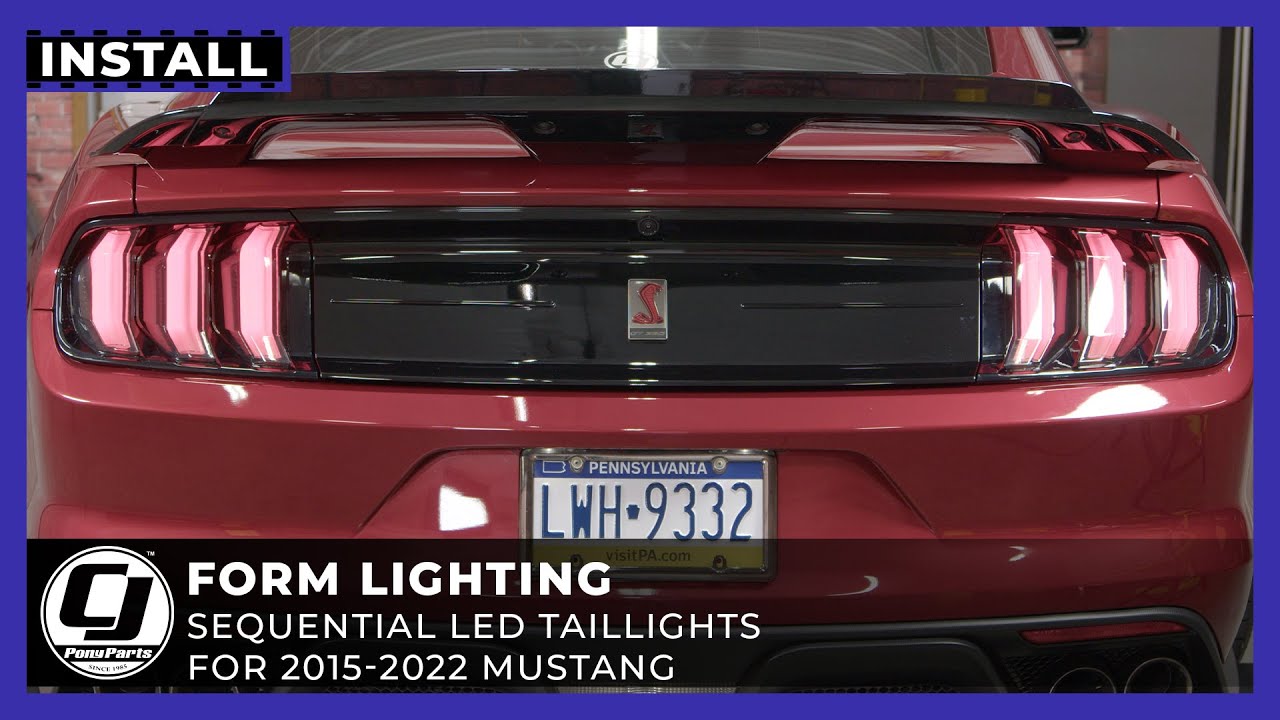 These Taillights Will Fix A Common Complaint! | FORM | 2015-2023 Mustang
