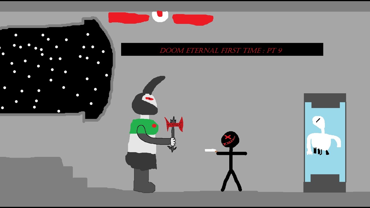 A Corpse Stealing Idiot Duels A Marauder In DOOM Eternal