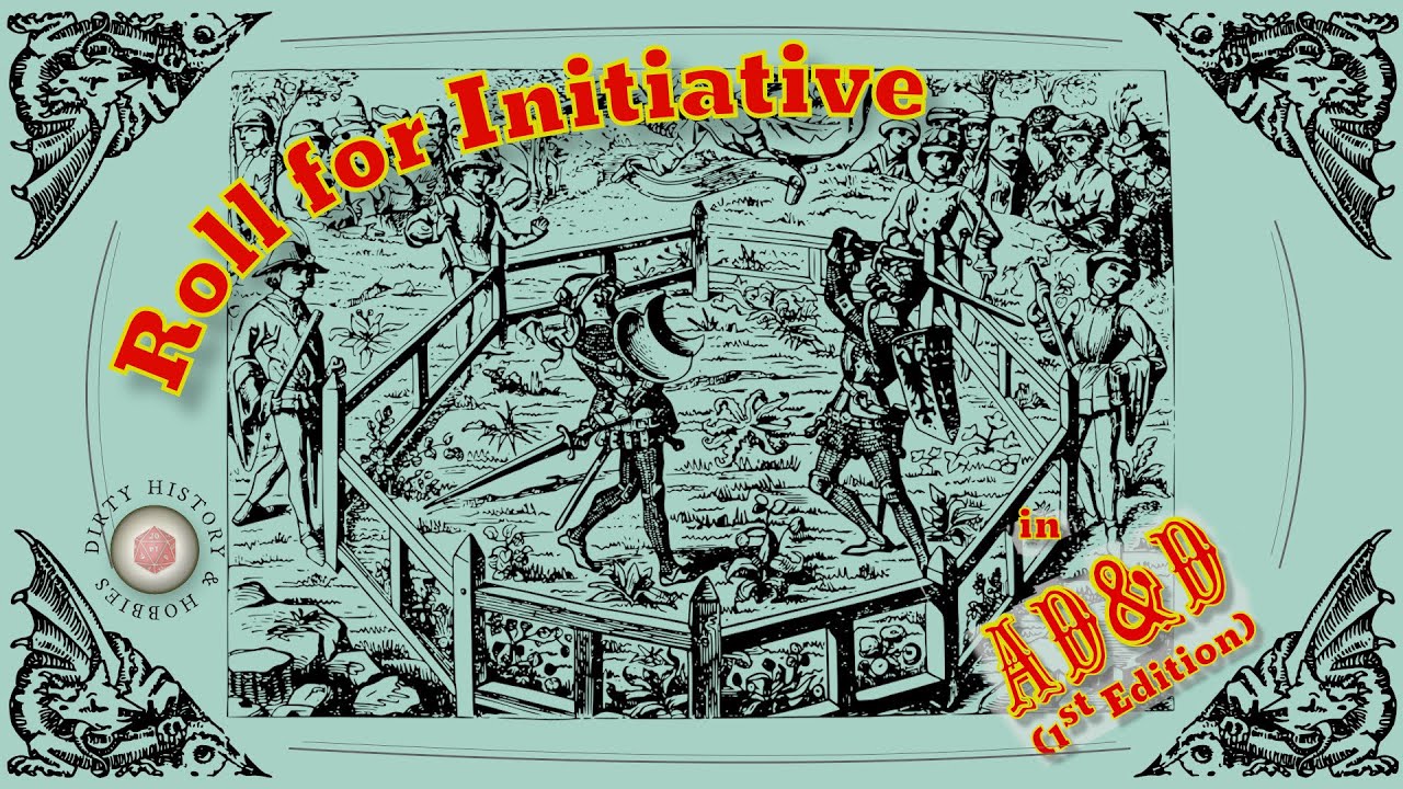 Discussing Initiative in AD&D 1e | Understanding Which Side's Damage Registers First in D&D