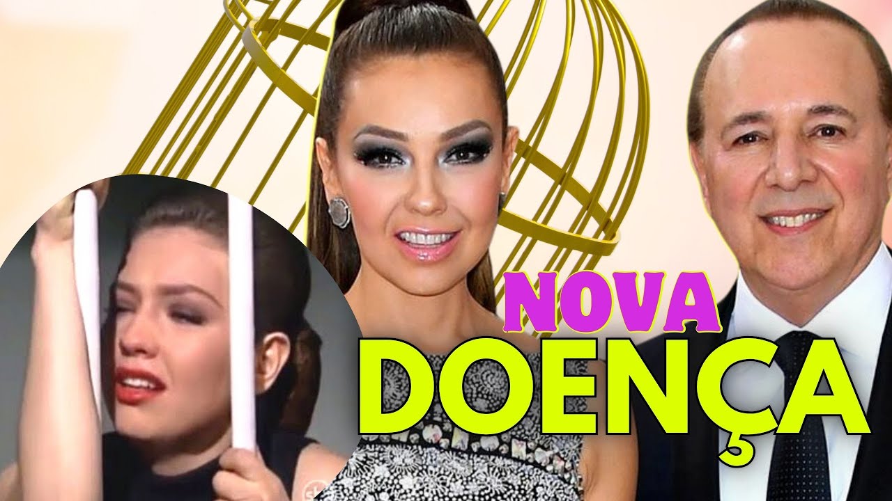 GRAVE! THALIA ESTARIA TRANCADA PELO MARIDO E DOENTE PELO ESTRESSE