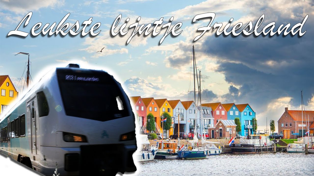 Spoorlijn Leeuwarden - Stavoren is het LEUKSTE lijntje van Friesland !!