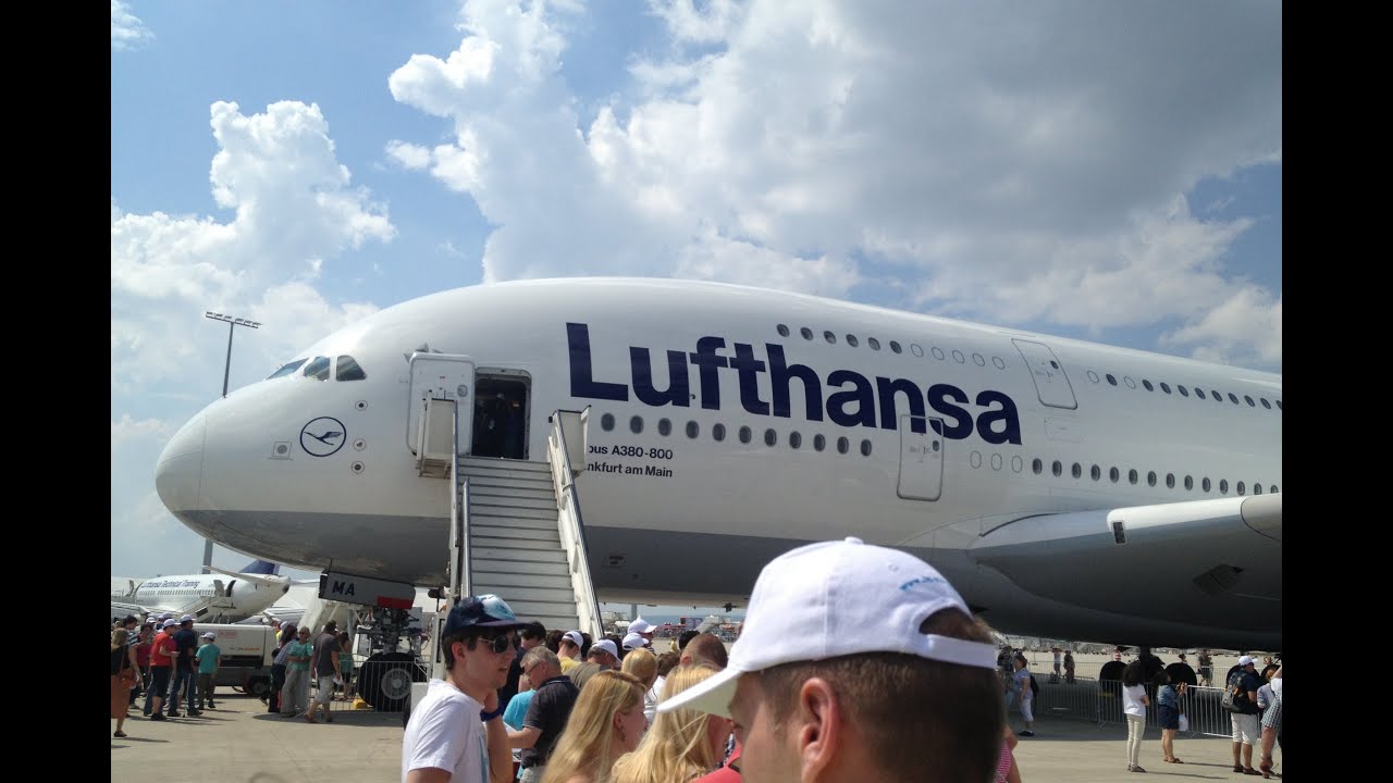 Lufthansa A380 - Cabin Tour & Cockpit (Tag der Luftfahrt)